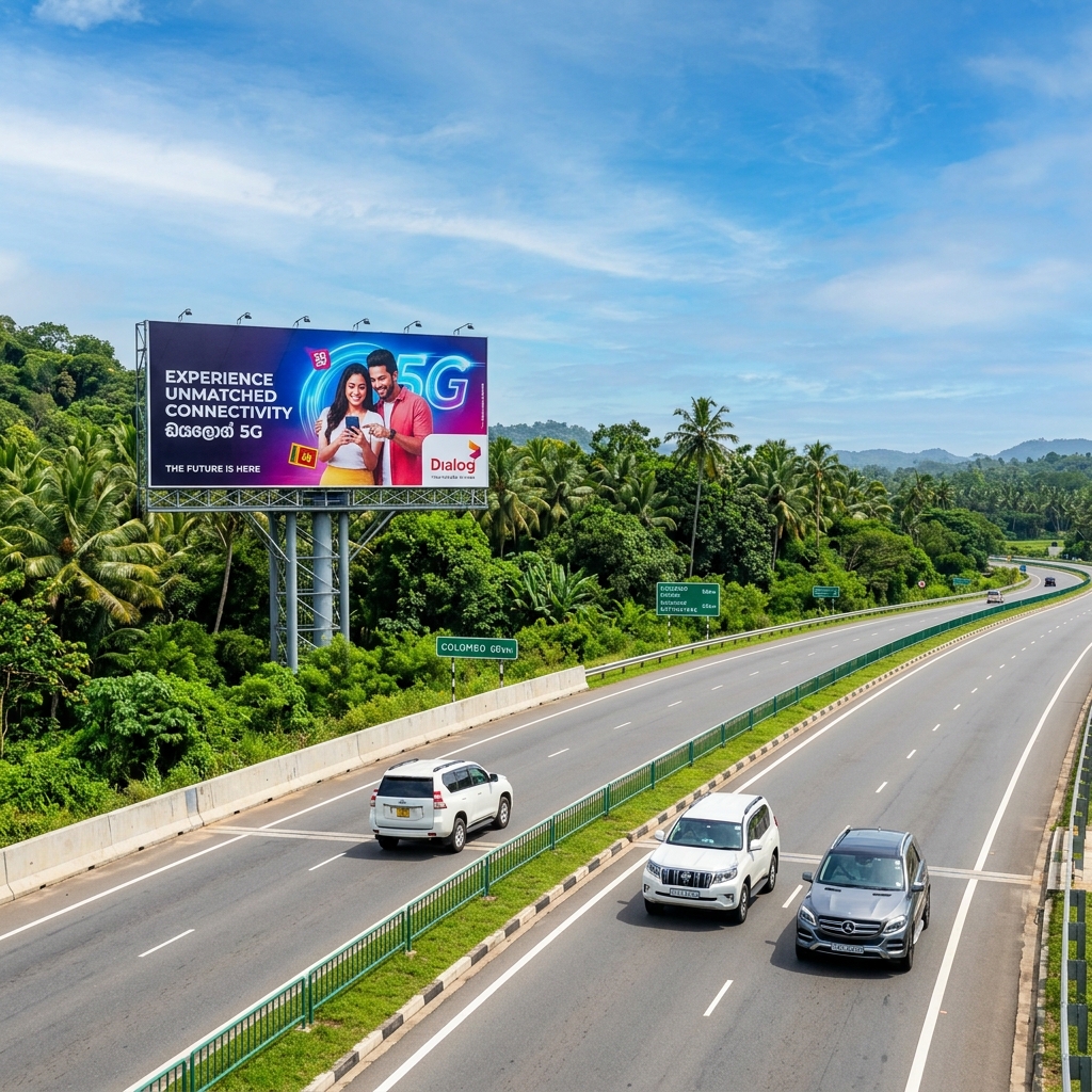 Expressway Highway Billboard Sri Lanka